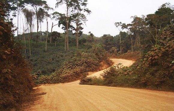 Brazzaville to Pointe-Noire highway