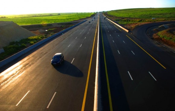 Section of the East-West highway