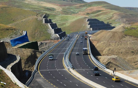 The East-West highway and side slips