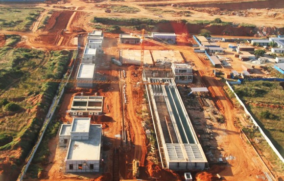 Water Treatment Plant with Capability of 40000 tons per day